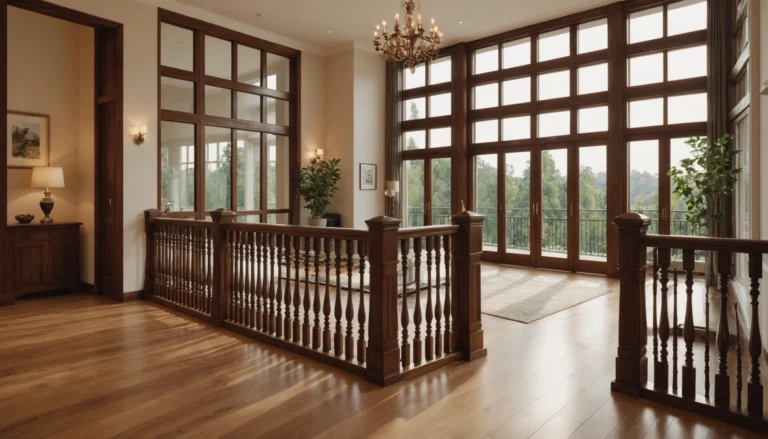 balustrade escalier bois