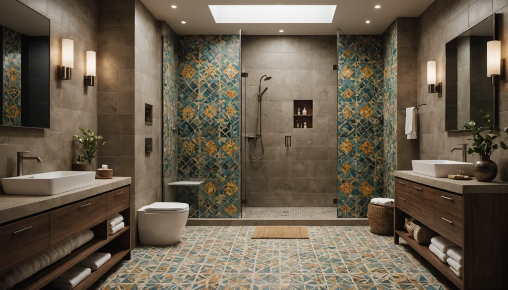 idées de carreaux pour douche