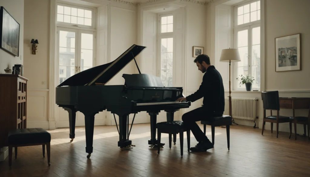 largeur piano droit