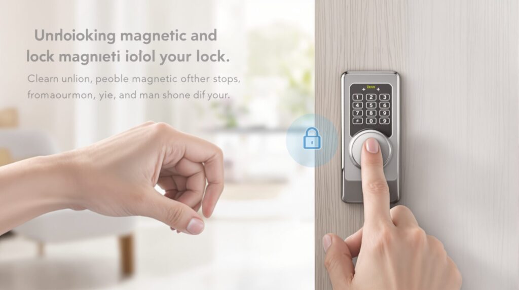 serrure magnetique