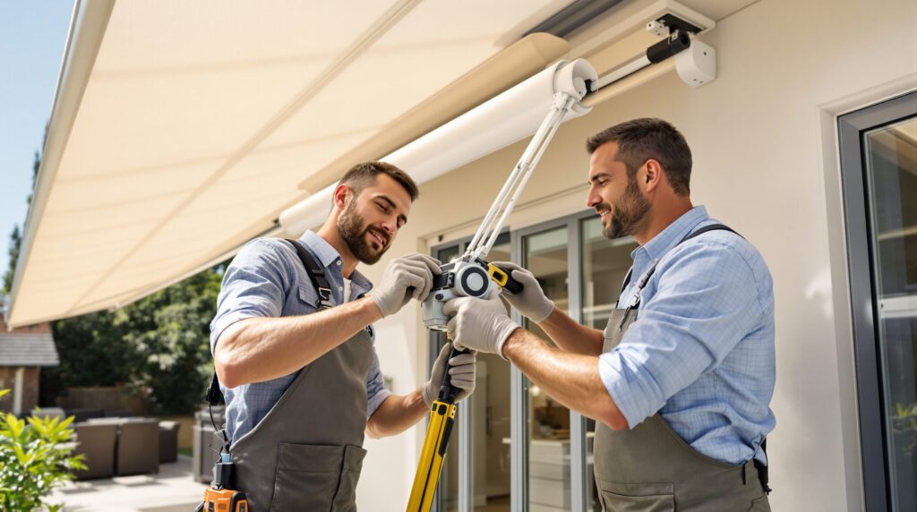 motoriser un store banne