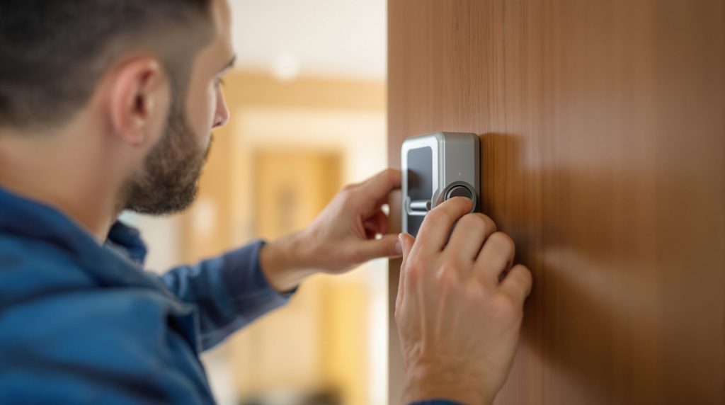 serrure électromécanique