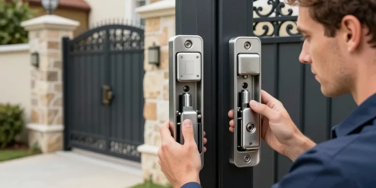 serrure electrique pour portail